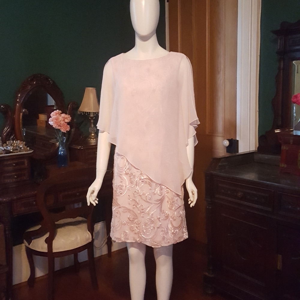 $Beautiful peachy pink dress